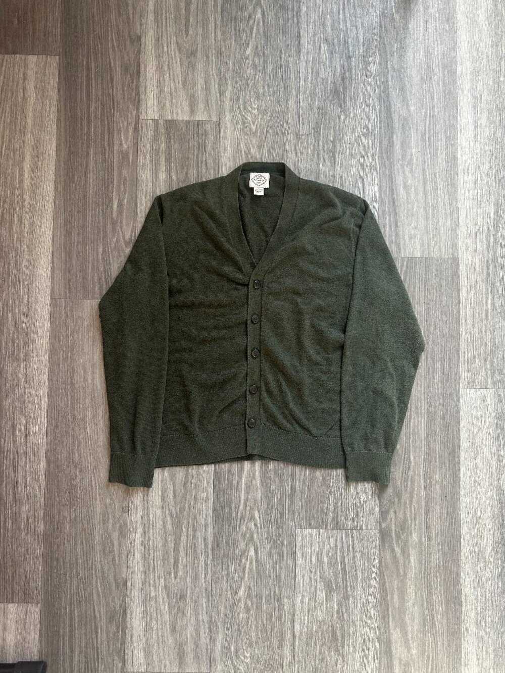 St. John's Bay Women's Olive Green Cardigan XL